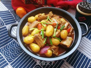 小土豆洋葱炖排骨的做法步骤:20