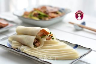 蒸春饼&烙春饼的做法步骤:13
