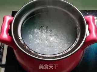 肉丸菜心粥的做法步骤:5