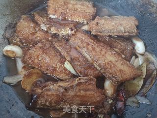 糖醋带鱼的做法步骤:8