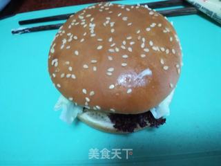 奥尔良烤鸡腿堡的做法步骤：9