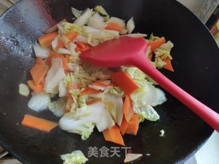 清肠食谱  醋溜白菜的做法步骤：6