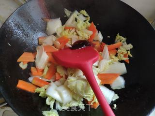 清肠食谱  醋溜白菜的做法步骤：7