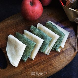 双色春饼的做法步骤：11