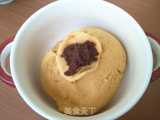 红薯黏豆包的做法步骤:4