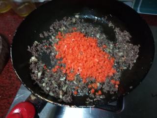 生炒牛肉饭的做法步骤:11