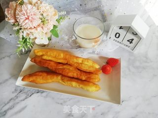 自制油条的做法步骤：9
