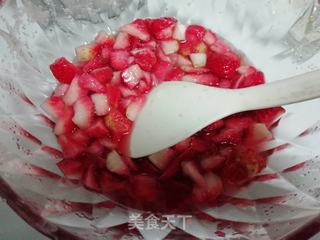 自制草莓酱的做法步骤:4