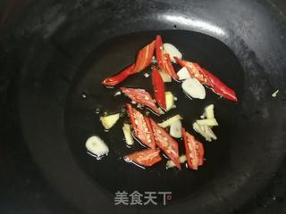 木耳炒笋干的做法步骤:4