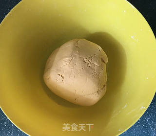 南瓜豆沙汤圆的做法步骤:3