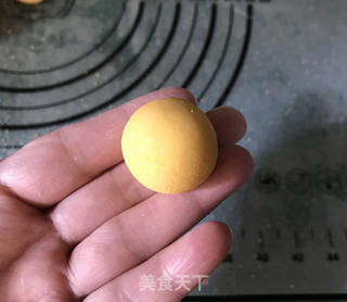 南瓜豆沙汤圆的做法步骤:8