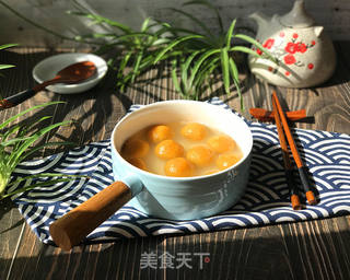 南瓜豆沙汤圆的做法步骤:13