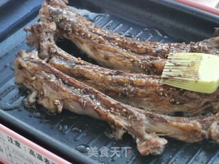 香煎羊排的做法步骤:7