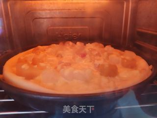水果简易披萨的做法步骤:11
