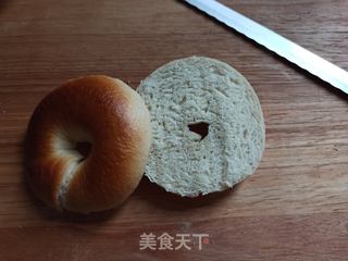 贝果牛肉三明治的做法步骤:8