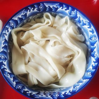 手拉油泼面的做法步骤:10