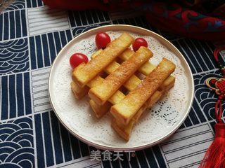 黄油吐司条的做法步骤:8