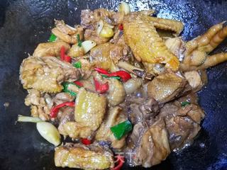 家常红焖鸡的做法步骤:8