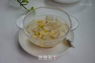 生梨荸荠白果汤的做法步骤:8