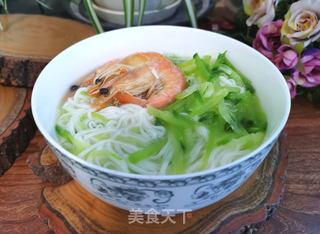 萝卜丝大虾面的做法步骤：6
