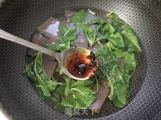 菠菜羊血汤的做法步骤:6