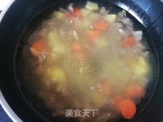 咖喱牛腩的做法步骤:15