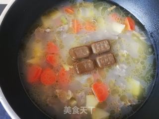 咖喱牛腩的做法步骤:17