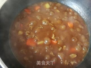 咖喱牛腩的做法步骤:20