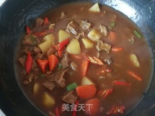 咖喱牛腩的做法步骤:22