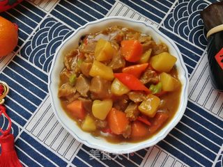咖喱牛腩的做法步骤:23