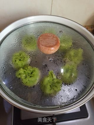翡翠蒸饺的做法步骤:14