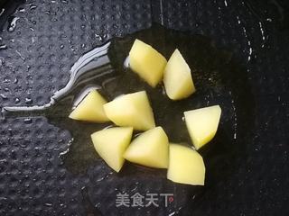 西兰花土豆黑胡椒牛排的做法步骤:6