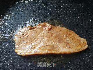 西兰花土豆黑胡椒牛排的做法步骤:10