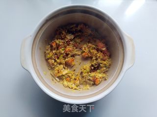 蟹粉豆腐羹的做法步骤:7