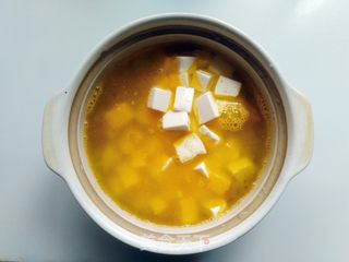 蟹粉豆腐羹的做法步骤:8