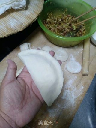 包菜猪肉盒子的做法步骤：7