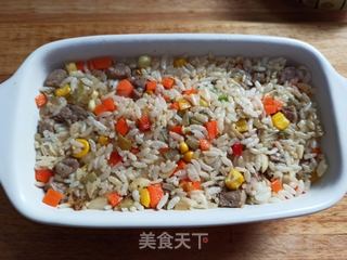 牛肉焗饭的做法步骤:9