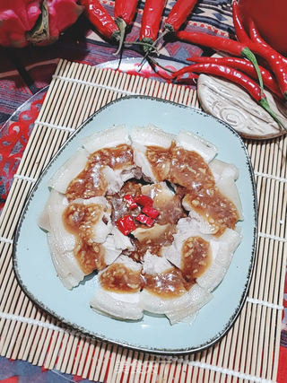 蒜泥白肉的做法步骤:13