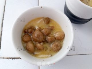 蟹味菇蒸蛋的做法步骤:4