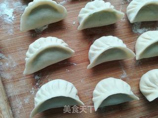 槐花蒸饺的做法步骤:10
