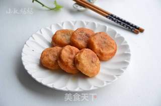 蜜豆山药饼的做法步骤:11