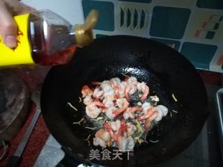 烧烤味卷卷虾的做法步骤:6