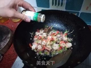 烧烤味卷卷虾的做法步骤:9
