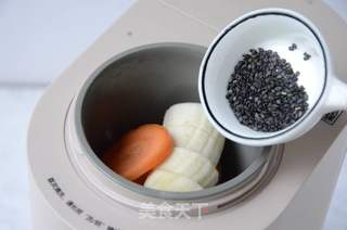 香蕉胡萝卜汁的做法步骤:4