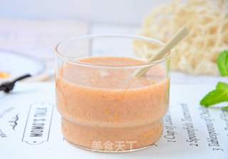 香蕉胡萝卜汁的做法步骤:7