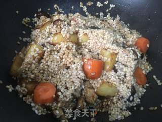 香菇鸡丁焖饭的做法步骤:13