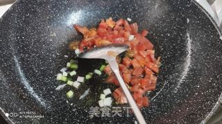 番茄鸡蛋炒饭的做法步骤:12