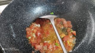 番茄鸡蛋炒饭的做法步骤:13