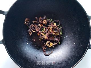 响油素鳝丝的做法步骤:9