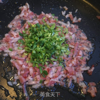 海苔培根炒饭的做法步骤：7